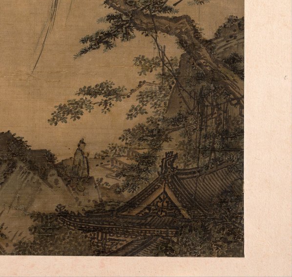 宋代画.马麟_山水图页_3851.3648