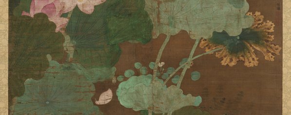 宋代画.莲池水禽图轴绢本东京国立博物_6348.10126
