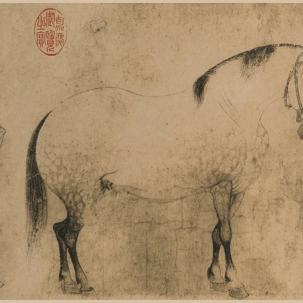 宋代画.李公麟_五马图_全卷_纸本ti_35626.4709 宋代画.李公麟_五马图_全卷_纸本ti_35626.4709