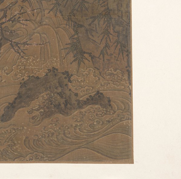 宋代画.崔慤_传_梅渓瀑布图册页大都_4550.4523