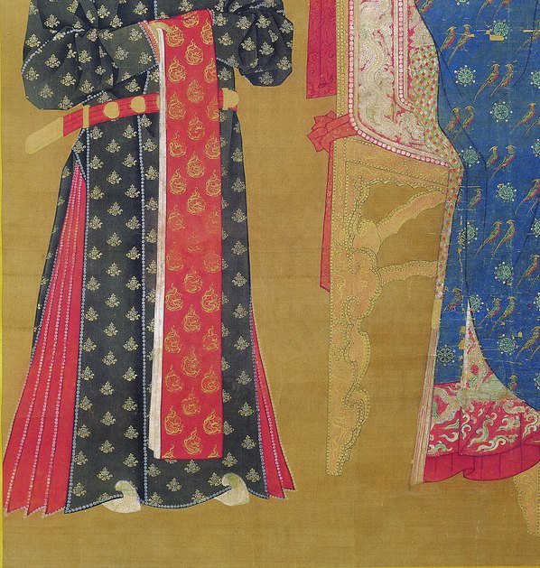 宋代画.宋仁宗后坐像_绢本_台_6985.7341 宋代画.宋仁宗后坐像_绢本_台_6985.7341