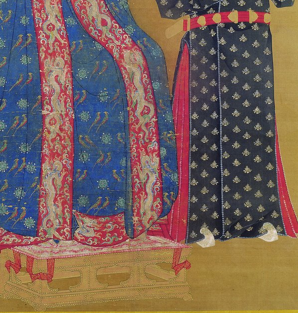 宋代画.宋仁宗后坐像_绢本_台_6985.7341 宋代画.宋仁宗后坐像_绢本_台_6985.7341
