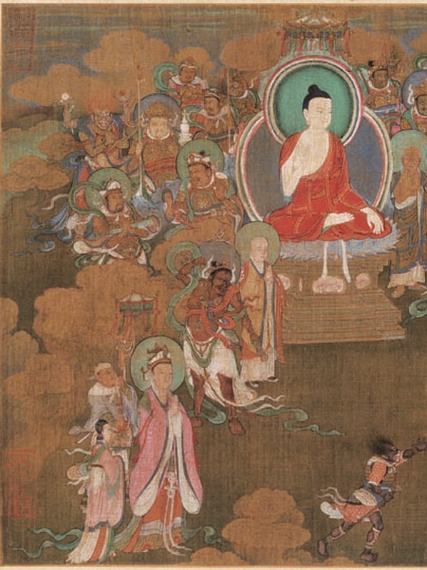 元代画_揭钵图卷_纸_4902.567 元代画_揭钵图卷_纸_4902.567