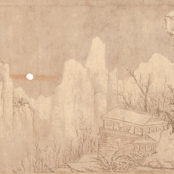 元代画.黄公望快雪时晴图_快雪时晴图_画 元代画.黄公望快雪时晴图_快雪时晴图_画