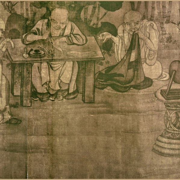 元代画.颜辉_十六罗汉图卷_30349.3000 元代画.颜辉_十六罗汉图卷_30349.3000