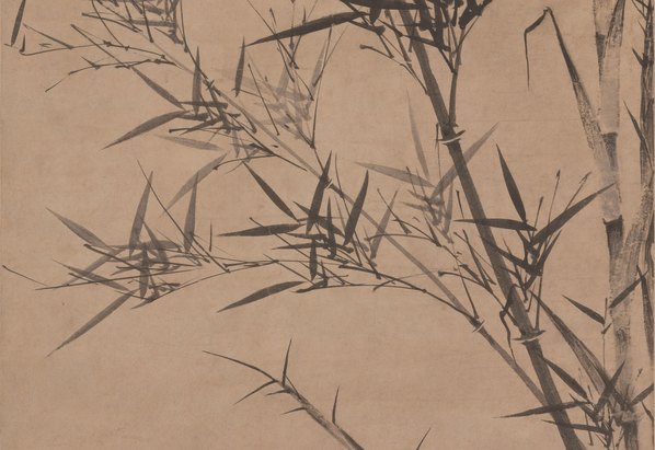 元代画.顾安_新篁图轴_最佳_纸本_4565.12539