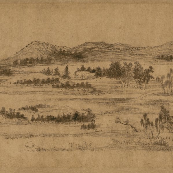 元代画.赵孟頮_水村图卷_上海礼品_元代画.赵孟頮_水村图卷_全卷_纸本 元代画.赵孟頮_水村图卷_上海礼品_元代画.赵孟頮_水村图卷_全卷_纸本