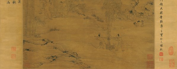 元代画.赵孟兆页_欧波亭图_绢本_2893.4548_100dpi