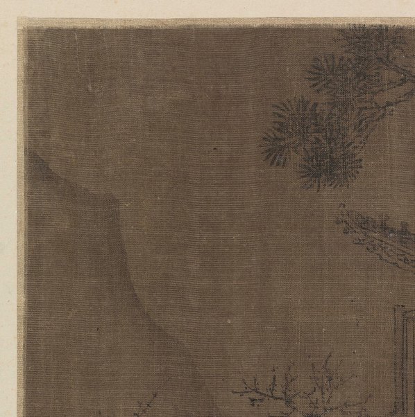 元代画.赵孟兆页_楼阁亭台图页_7522.7568 元代画.赵孟兆页_楼阁亭台图页_7522.7568