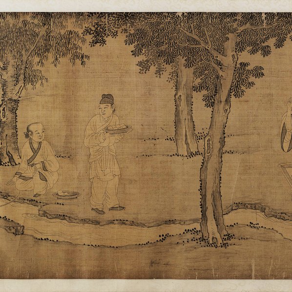 元代画.赵孟兆页_兰亭修褉图卷_50694.3000 元代画.赵孟兆页_兰亭修褉图卷_50694.3000