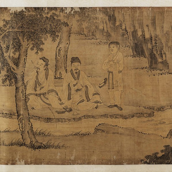 元代画.赵孟兆页_兰亭修褉图卷_50694.3000 元代画.赵孟兆页_兰亭修褉图卷_50694.3000