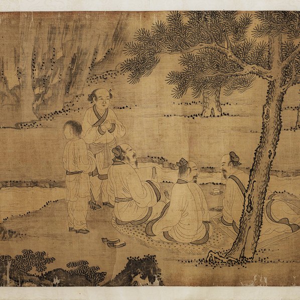 元代画.赵孟兆页_兰亭修褉图卷_50694.3000 元代画.赵孟兆页_兰亭修褉图卷_50694.3000