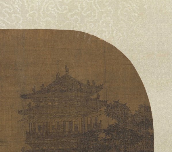 元代画.夏永_映水楼台图页绢本_4624.4094_600dpi