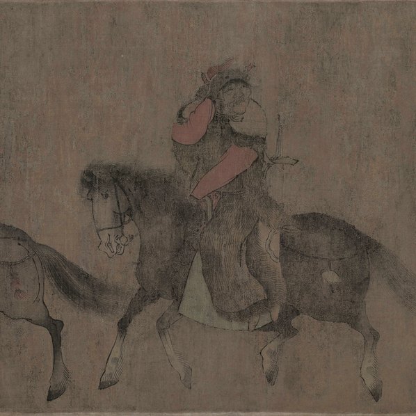 元代画_番骑图卷全卷_绢_故宫博物馆_32935.3236 元代画_番骑图卷全卷_绢_故宫博物馆_32935.3236