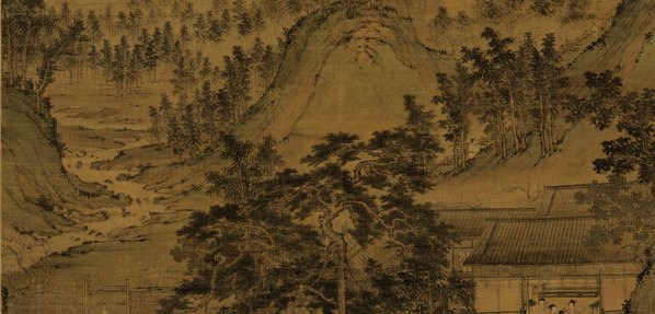 元代画_东山丝竹图轴绢本_11499.22087 元代画_东山丝竹图轴绢本_11499.22087