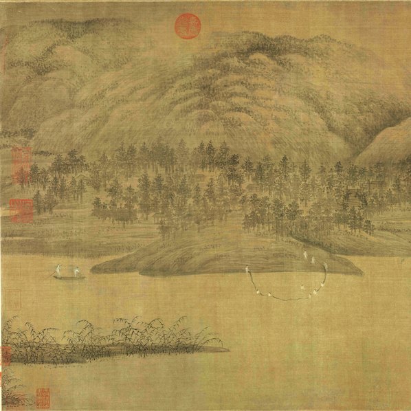 五代_董源_潇湘图卷_画心_绢本_18458.6534_331dpi 五代_董源_潇湘图卷_画心_绢本_18458.6534_331dpi