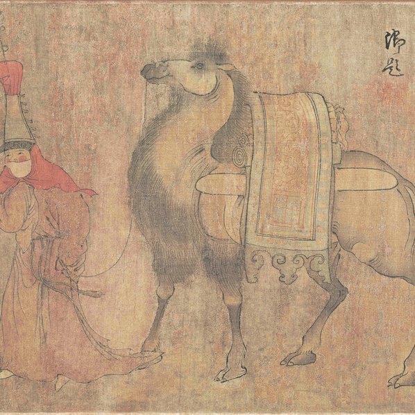 五代_旧传胡环_番骑图_绢本_16643.3071 五代_旧传胡环_番骑图_绢本_16643.3071