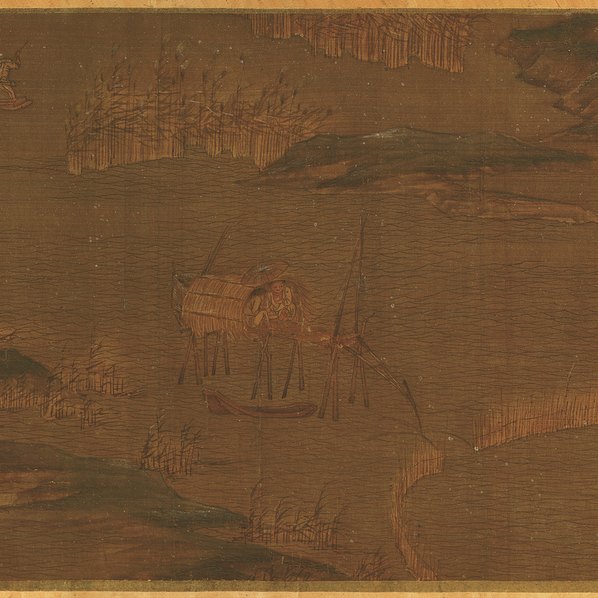 五代_南唐代画.赵干_江行初雪图_全卷_绢本_77850.4235_413dpi 五代_南唐代画.赵干_江行初雪图_全卷_绢本_77850.4235_413dpi