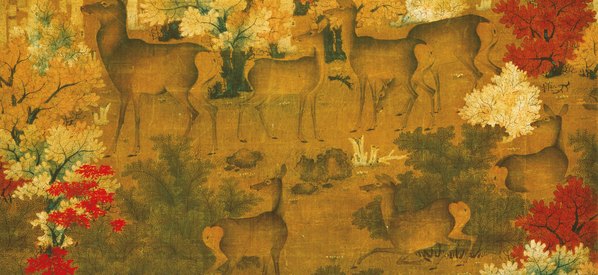 五代_佚名_丹凤呦鹿图_绢本_6358.11706_250dpi 五代_佚名_丹凤呦鹿图_绢本_6358.11706_250dpi