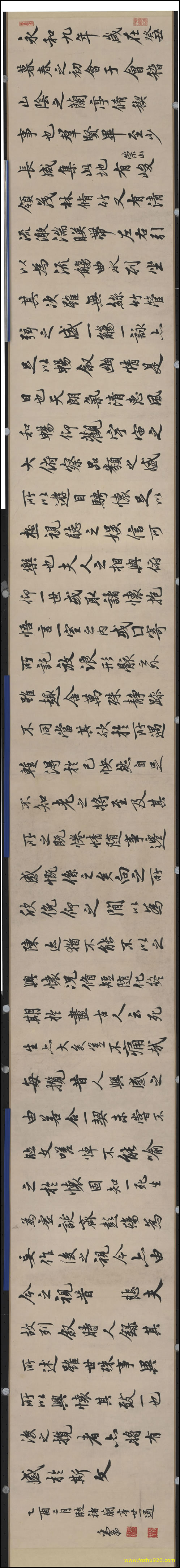 【书法名贴】近现代_邓散木_书法手卷（28662x3280）