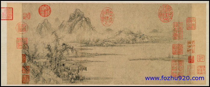 【书法名贴】清_徐邦达_怀友诗_怀友诗01（2488x1020）