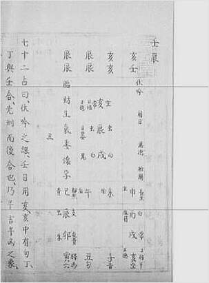 大六壬集应钤卷之29壬辰（古本）