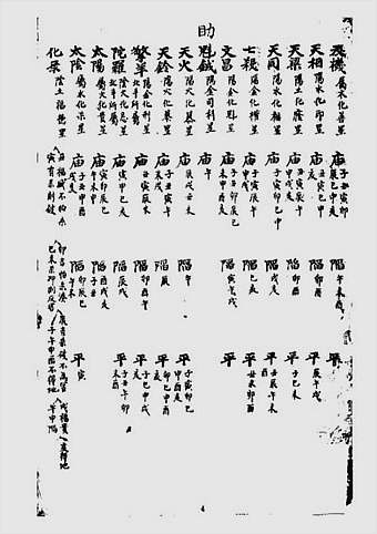春冈藏本-秘传紫微（古本.清晰漂白版）