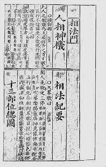 相法门秘籍（古本）